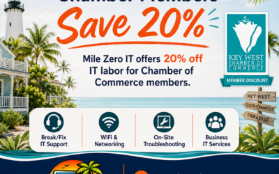 Greater Key West Chamber Members Save 20% on IT Support